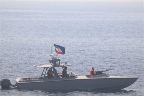 US Navy says Iran Revolutionary Guard fast-attack boats ‘harassed’ ship in Strait of Hormuz