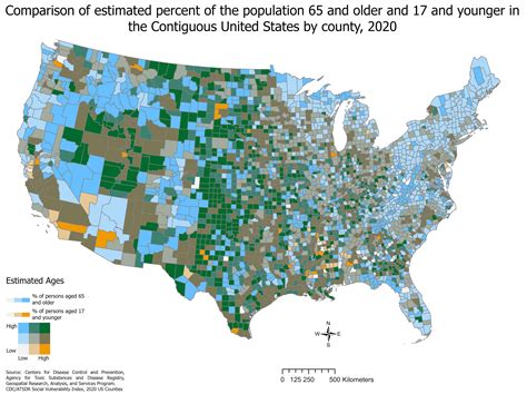 US Population Map - Guide of the World - coolestguyplanet.net