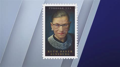 US Postal Service to unveil stamp honoring Ruth Bader Ginsburg