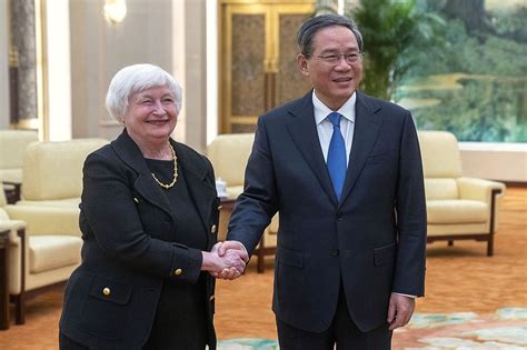 US Treasury chief Yellen and China’s No. 2 leader express hope for improved bilateral communication