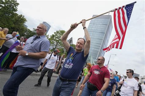 US ambassador marches in Warsaw Pride parade, sending message to NATO ally