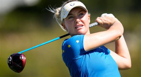 US and Europe still tied after halfway point of final day at Solheim Cup in Spain