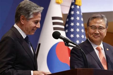 US and South Korea close ranks on common global issues during Blinken visit