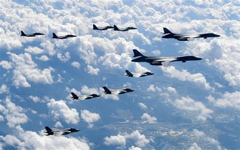 US flies a bomber for joint drills with South Korea, Japan after North’s long-range missile launch