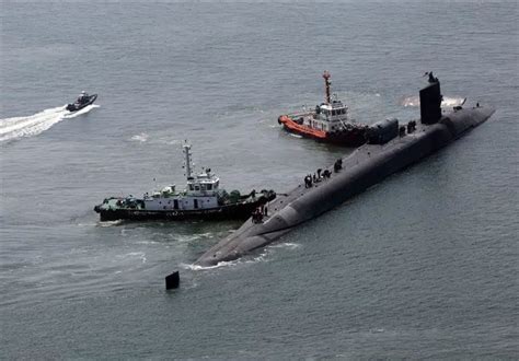 US guided-missile submarine arrives in South Korea, a day after North Korea resumes missile tests