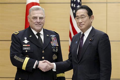 US military chief praises Japan’s defense funding boost as a buttress against China and North Korea
