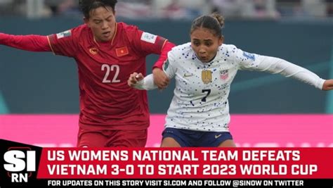 US opens Women's World Cup with 3-0 victory over Vietnam