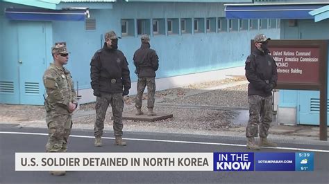 US soldier who crossed into North Korea 2 months ago is in American custody, US officials say