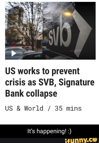 US works to prevent crisis as SVB, Signature Bank collapse
