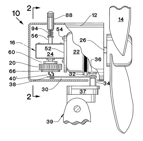 US1676467A - Oscillating fan - Google Patents