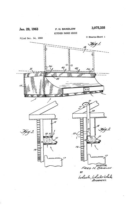 US3075335A - Kitchen range hoods - Google Patents