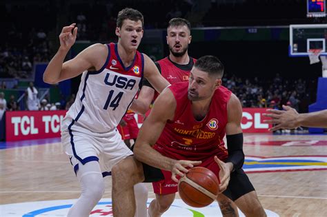 USA Basketball survives a tough test and rallies to beat Montenegro 85-73 at the World Cup