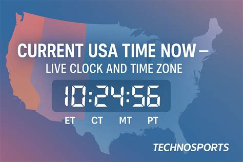 USA Time Now - Live US Time Zones - muktibox.com