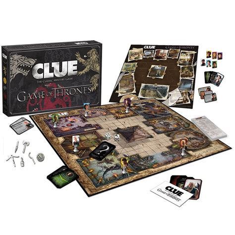 USAopoly Game of Thrones Clue Board Game Game of Thrones Clue Board