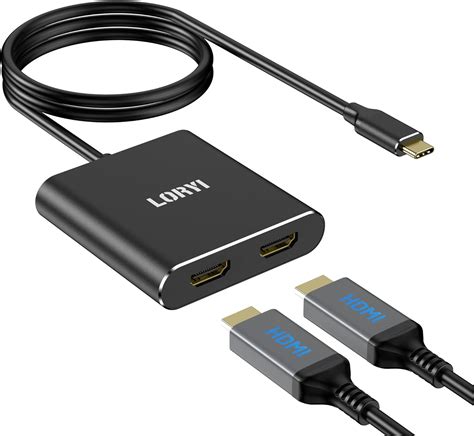 USB C To Dual HDMI Adapter - Dual HD Screen … - balustradellc