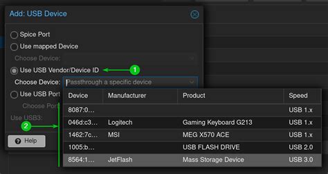 USB Devices in Virtual Machines - Proxmox VE