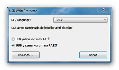 USB Disk Yazma Koruması Nasıl Kaldırılır . 