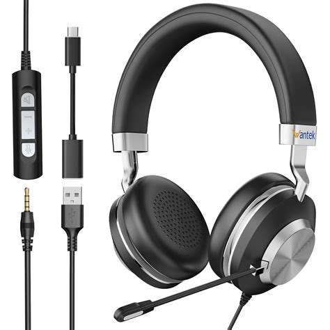 USB Headset with Microphone for PC, Computer … - balustradellc