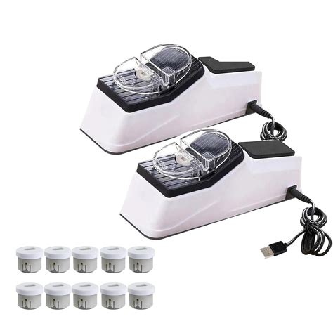 USB Knife Sharpener With Replacement Grinding Wheels, Double … - balustradellc