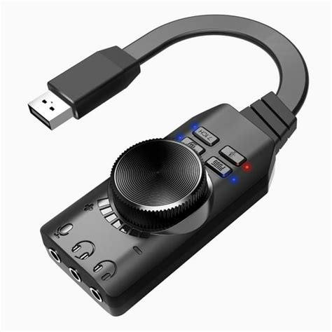 USB Sound Adapter with Virtual 7.1 Surround USB External Sound … - balustradellc