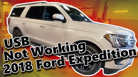 USB Stopped Working on a 2024 Ford Expedition - YouTube