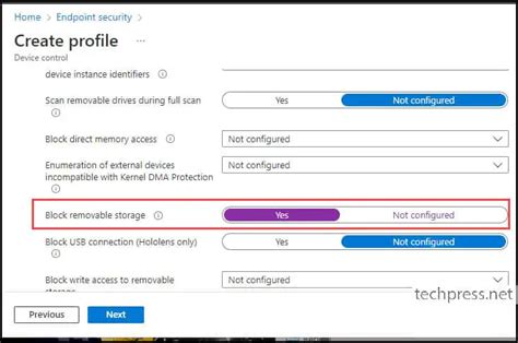 USB Storage Blocking with Exceptions via Intune