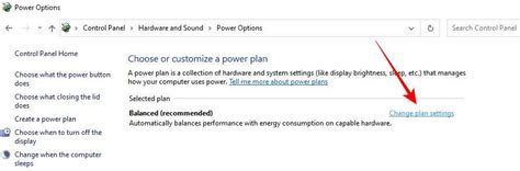 USB power plan settings not visibe Tom