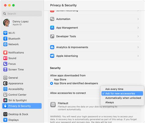 USB settings - Apple Community