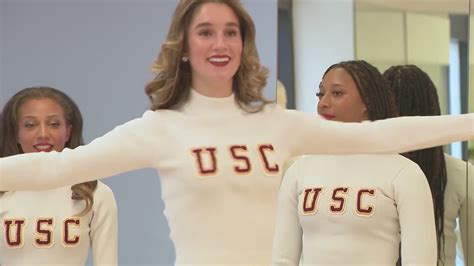 USC Song Girls: An inside look behind spirit, pride of Trojans ahead of Holiday Bowl