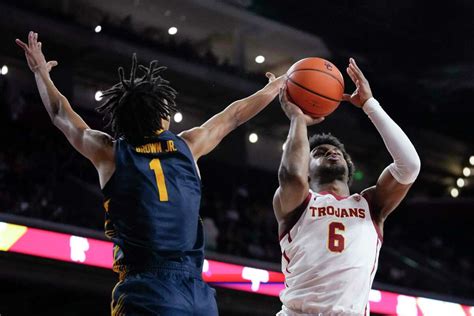 USC beats Cal 82-74 to end 2-game skid with Bronny James making key defensive play