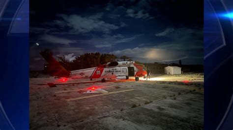USCG rescues man during medical emergency at Dry Tortugas National Park