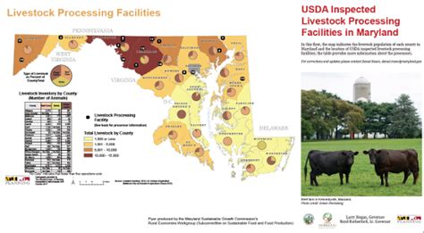 USDA Inspected Livestock Processing Facilities in Maryland