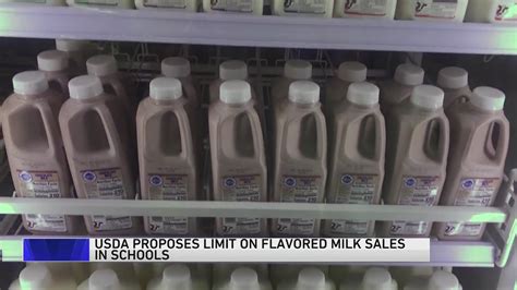 USDA proposal would limit chocolate milk in schools