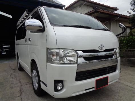 USED 2014 TOYOTA HIACE VAN FOR SALE GCE JAPAN.