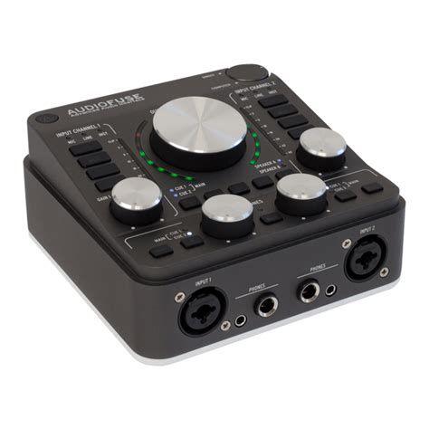 User Manual AudioFuse - Arturia - balustradellc