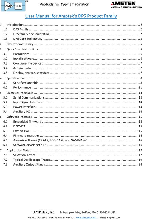 User Manual for DP5 Family - ELTE - balustradellc