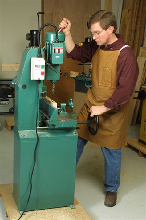 Using a Hollow-Chisel Mortiser - FineWoodworking - balustradellc