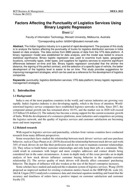 Using Binary Logistic Regression To Evaluating factors affecting ... - coolestguyplanet.net