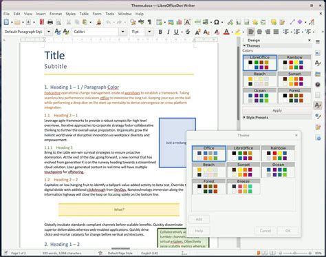 Using Libre Office for writing screenplays - balustradellc