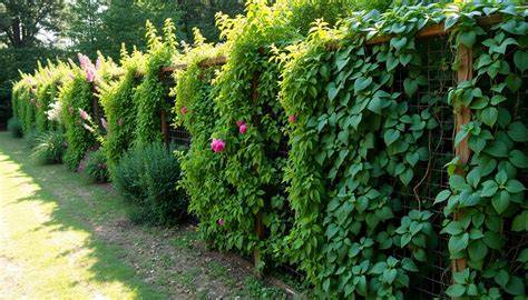 Using Living Plant Fences as Natural Garden Barriers - raincitystudios.com