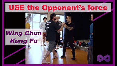 Using the opponent’s force AGAINST them - Wing Chun - balustradellc