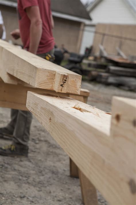 Using the Scarf Joint to Gain Length in Your Timber Frame - balustradellc
