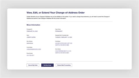 USPS® Change of Address How To Update Mail Address MYMOVE