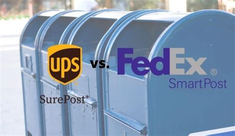 USPS vs. FedEx SmartPost vs. UPS SurePost