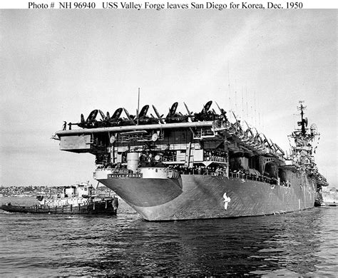 USS Valley Forge (CV-45) in the Korean War