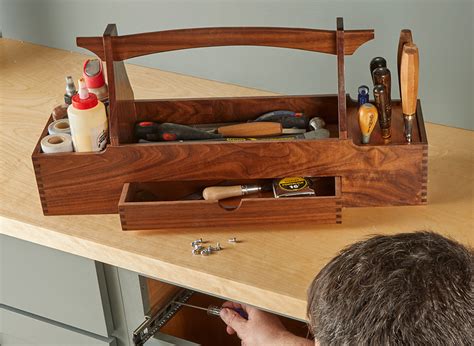 Utility Tool Tote | Woodworking Project | Woodsmith Plans - balustradellc