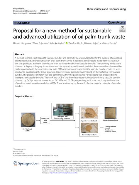 UTILIZATION OF WOOD WASTE AND REJECTED PALM OIL SEEDS FOR ROCKET STOVE ... - balustradellc
