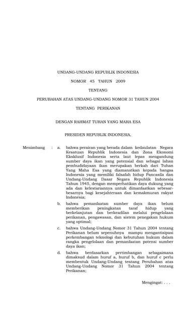 UU 45 Tahun 2009 - jdih - raincitystudios.com