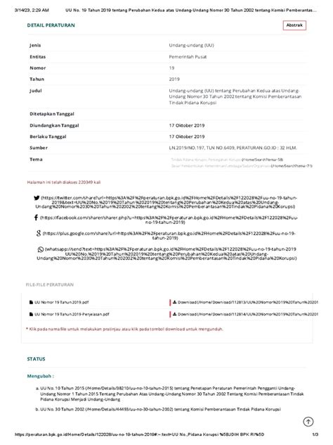 UU No. 19 Tahun 2019 - JDIH BPK RI - balustradellc