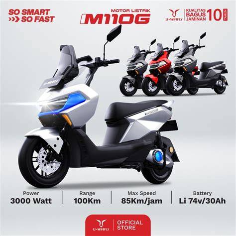 Uwinfly Motor Listrik M110G - Motorcycles & Scooters - raincitystudios.com